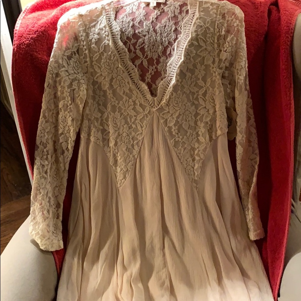 ILLA ILLA IVORY DRESS S Small New with Tags!